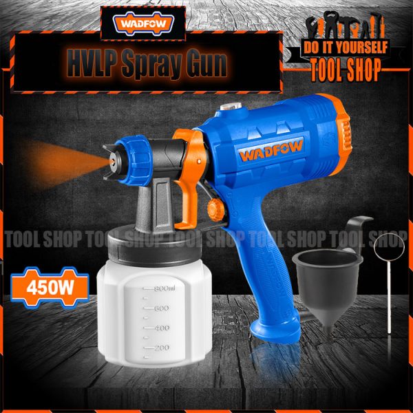 Wadflow WEG1A01 HVLP Electric Spray Gun 450W Paintzoom