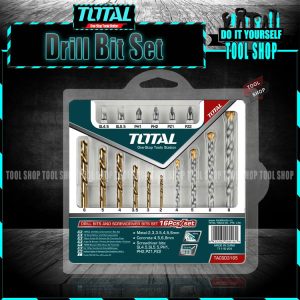 Total TACSD3165 16PCS Drill Bits Set
