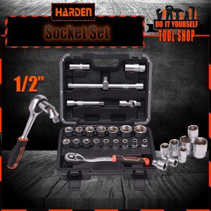 Harden 23Pcs 1/2" Drive Socket Set 510423