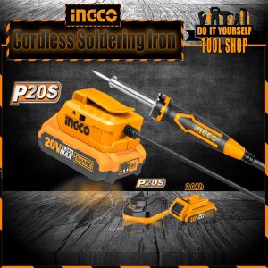 INGCO CSILI2001 Lithium-Ion Soldering Iron with Battery & Charger