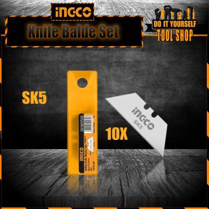 Ingco HUKB61001 Steel Blades Refill Set For SK5 (61x19mm)