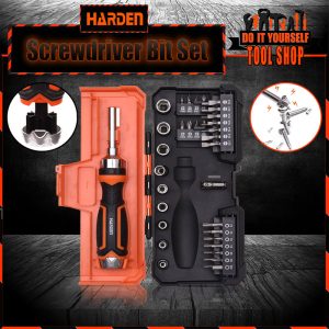 Harden 47Pcs Ratchet Screwdriver Set 511247