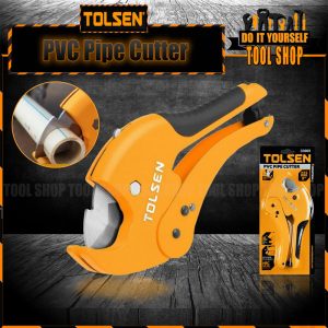 Tolsen 33001 Industrial PVC Plumbing Pipe Cutter brass or plastic Top Quality Tools Set 510777 132Pcs 1/2 " &3/8" &1/4 " tolsen official store