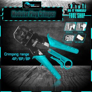 TMPC4468P Modular plug crimper total tools