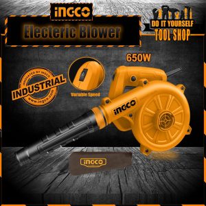 Ingco INDUSTRIAL 2 in 1 Aspirator Blower & Vacuum Dust Cleaner 650W Variable Speed AB6038 INGCO OFFICIAL STORE IN PAKISTAN PRICE LIST