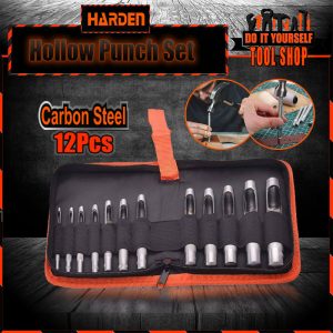 Harden 12 Pcs Hollow Punch Set 610848 harden tools pakistan