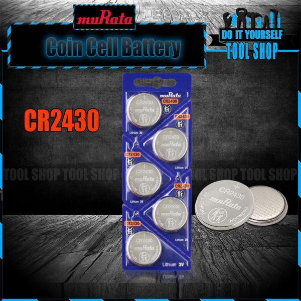 Murata CR2430 Lithium Coin Cell Battery Murata Renata Maxell Sony Vinnic Tianqiu big brand CR2032 CR2016 CR1620 CR2477 CR1632 CR1616 CR1216 in pakistan