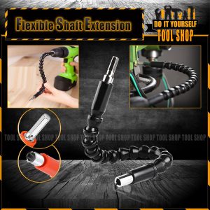 Flexible Shaft Extension Screwdriver Drill Bit Holder Link for Electronic Drill