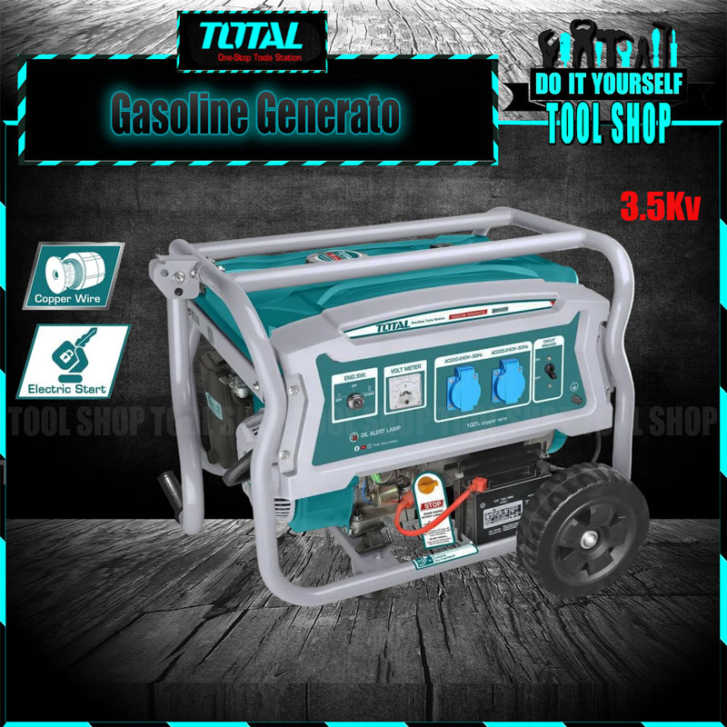 Total Gasoline generator 3.5kW TP135006E Total Gasoline generator 3.5kW TP135006E