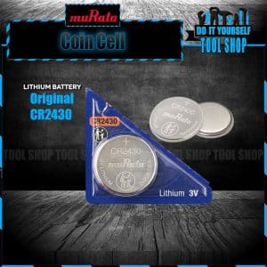 MuRata CR2430 3V lithium battery coin cell toolshop pk