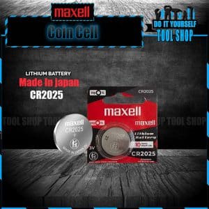 Maxell CR2025 3V Lithium Battery 1 Pcs Pack Original Japan