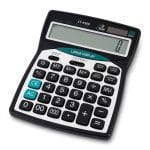 Electronic Calculator 14 Digit 2 Way Power CT9300